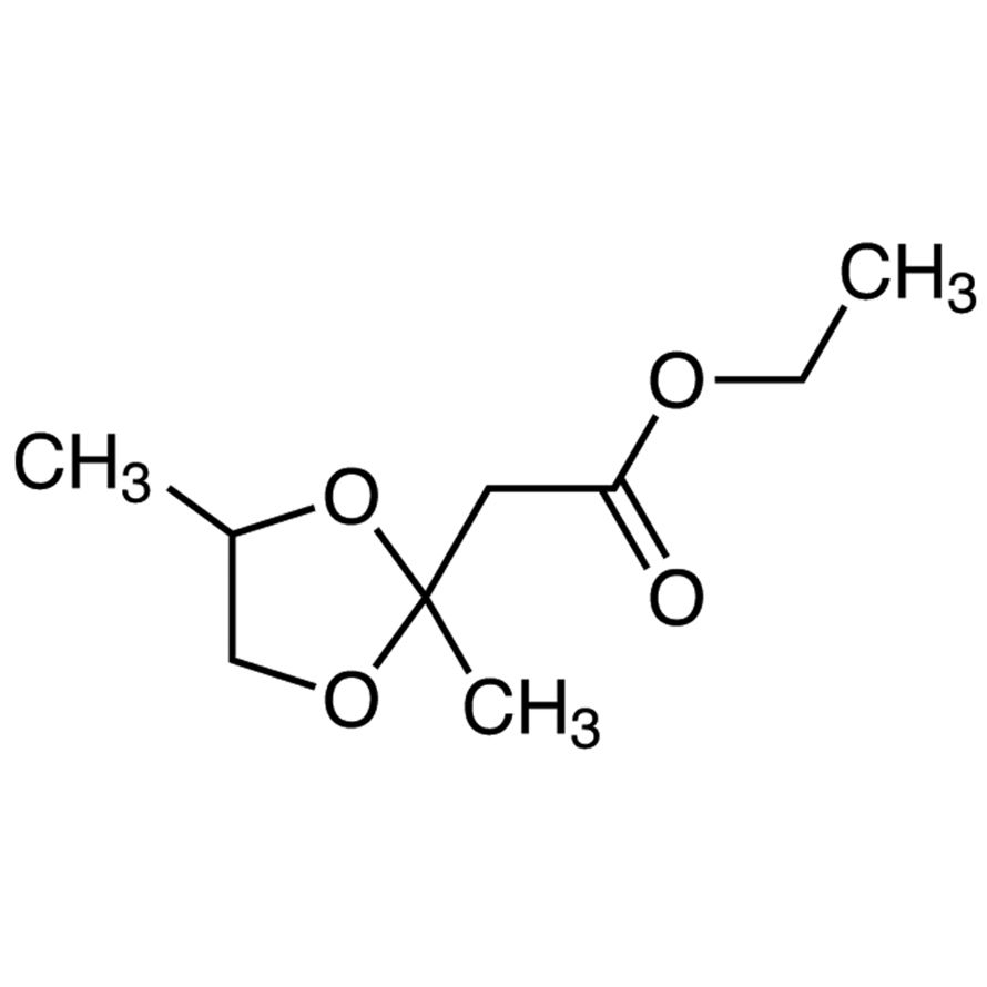 Ethyl 2-(2,4-Dimethyl-1,3-dioxolan-2-yl)acetate (mixture of diastereoisomers)