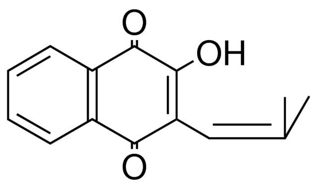 2-HYDROXY-3-(2-METHYL-1-PROPENYL)-1,4-NAPHTHOQUINONE