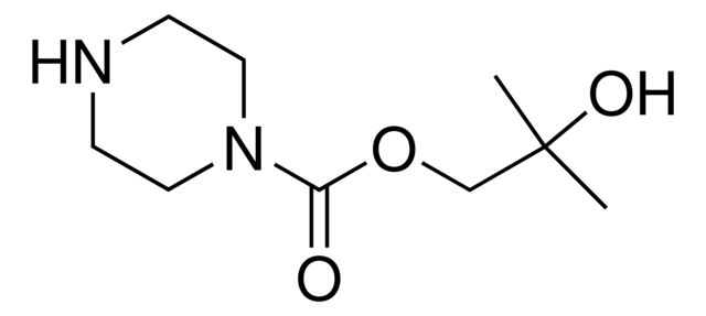 2-Hydroxy-2-methylpropyl 1-piperazinecarboxylate