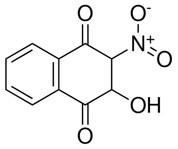 2-HYDROXY-3-NITRO-2,3-DIHYDRO-1,4-NAPHTHALENEDIONE