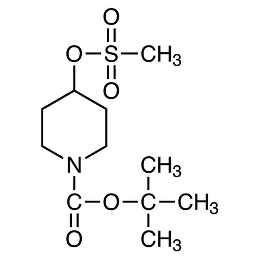 1-(tert-Butoxycarbonyl)-4-(methanesulfonyloxy)piperidine