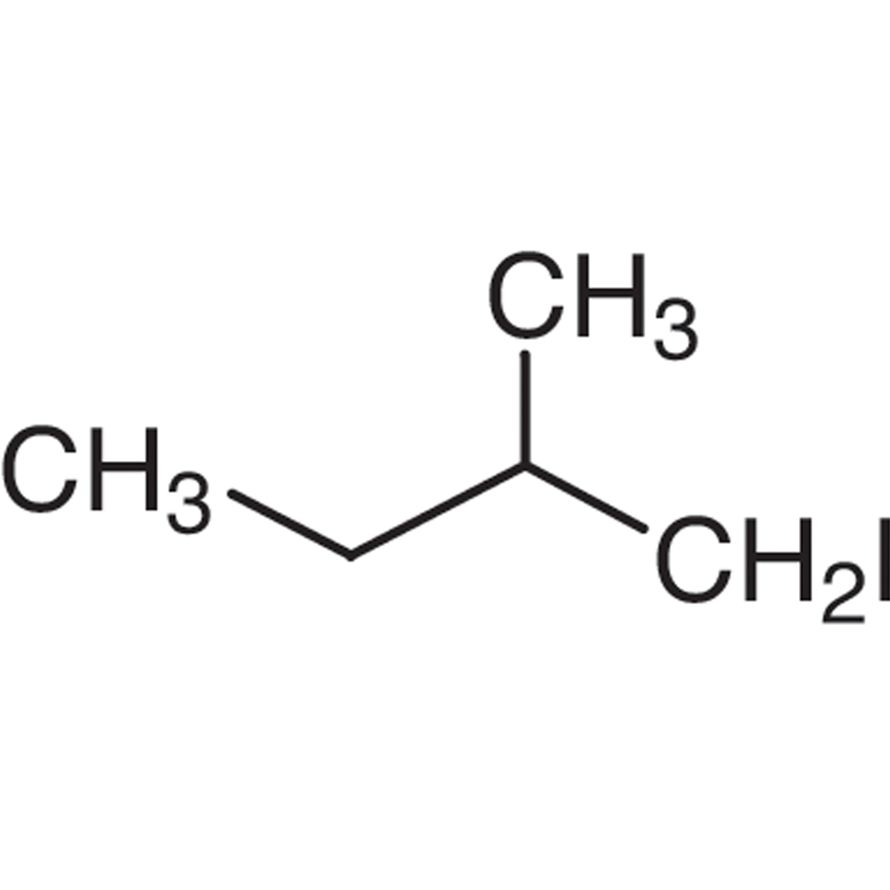 1-Iodo-2-methylbutane (stabilized with Copper chip)