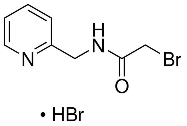 2-Bromo-<i>N</i>-(2-pyridinylmethyl)acetamide hydrobromide