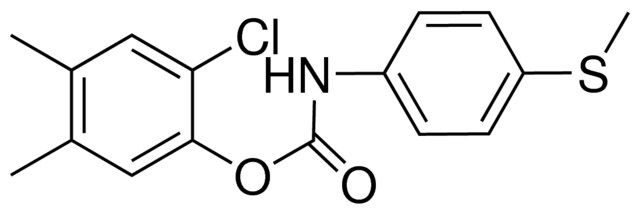 2-CHLORO-4,5-DIMETHYLPHENYL N-(4-(METHYLTHIO)PHENYL)CARBAMATE