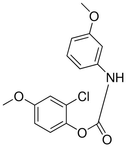 2-CHLORO-4-METHOXYPHENYL N-(3-METHOXYPHENYL)CARBAMATE