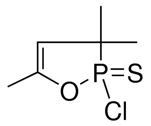 2-CHLORO-2,3-DIHYDRO-3,3,5-TRIMETHYL-1,2-OXAPHOSPHOLE-2-THIONE