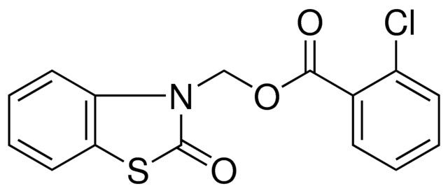 2-CHLORO-BENZOIC ACID 2-OXO-BENZOTHIAZOL-3-YLMETHYL ESTER