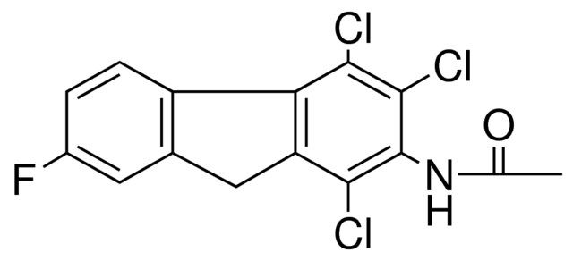 2-ACETAMIDO-7-FLUORO-1,3,4-TRICHLOROFLUORENE