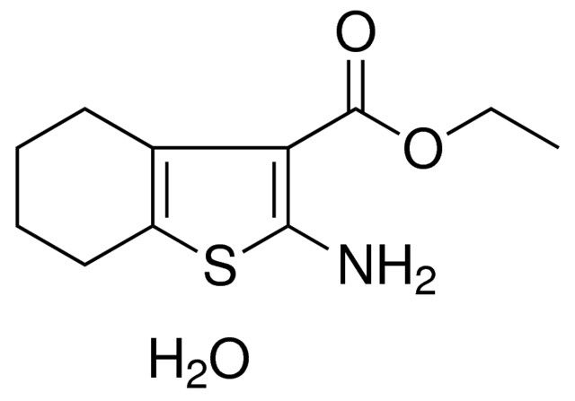 2-AMINO-4,5,6,7-4H-BENZO(B)THIOPHENE-3-CARBOXYLIC ACID ET ESTER, HYDRATE