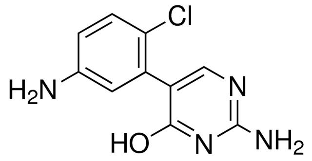 2-AMINO-5-(5-AMINO-2-CHLORO-PHENYL)-PYRIMIDIN-4-OL