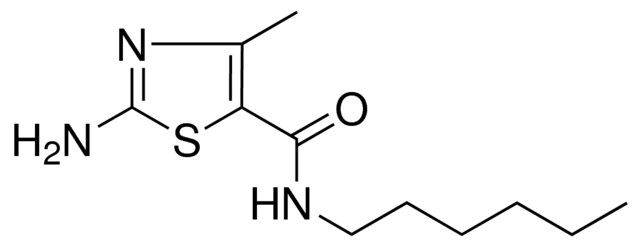 2-AMINO-N-HEXYL-4-METHYL-1,3-THIAZOLE-5-CARBOXAMIDE