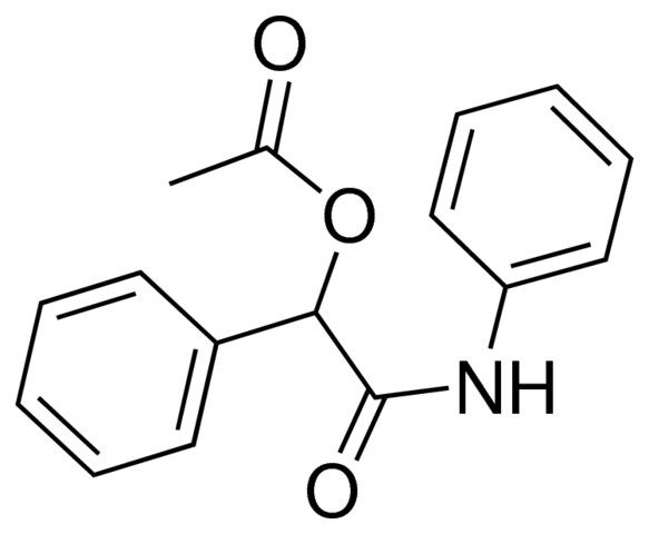 2-anilino-2-oxo-1-phenylethyl acetate