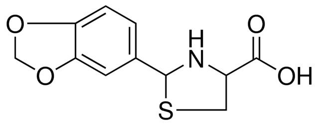 2-BENZO(1,3)DIOXOL-5-YL-THIAZOLIDINE-4-CARBOXYLIC ACID