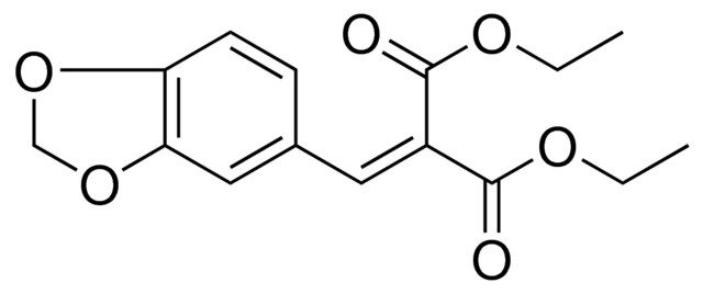 2-BENZO(1,3)DIOXOL-5-YLMETHYLENE-MALONIC ACID DIETHYL ESTER