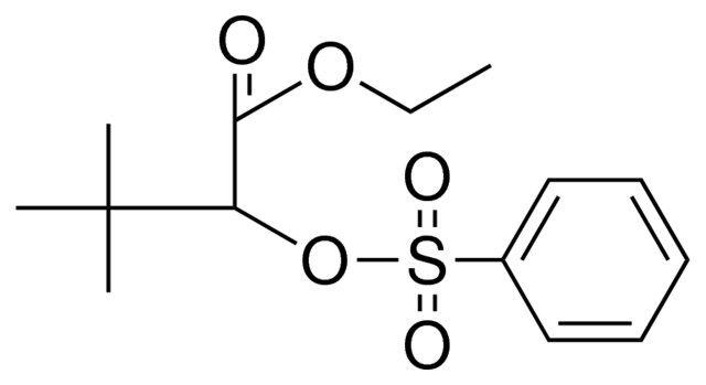 2-BENZENESULFONYLOXY-3,3-DIMETHYL-BUTYRIC ACID ETHYL ESTER