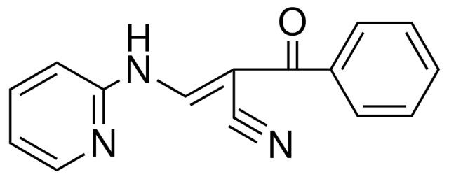 2-BENZOYL-3-(PYRIDIN-2-YLAMINO)-ACRYLONITRILE