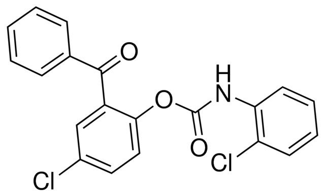 2-BENZOYL-4-CHLOROPHENYL N-(2-CHLOROPHENYL)CARBAMATE