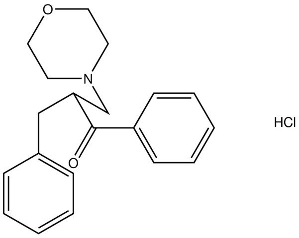 2-benzyl-3-(4-morpholinyl)-1-phenyl-1-propanone hydrochloride