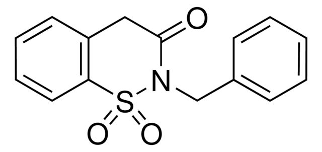 2-Benzyl-2H-1,2-benzothiazin-3(4H)-one 1,1-dioxide