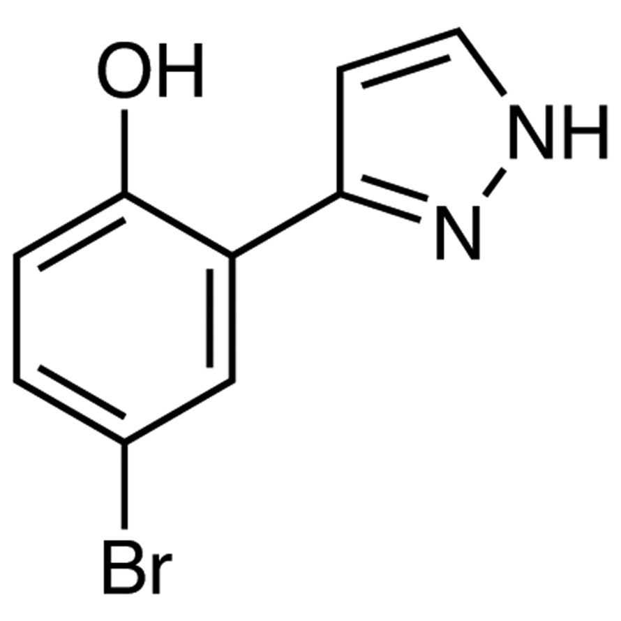 4-Bromo-2-(1H-pyrazol-3-yl)phenol