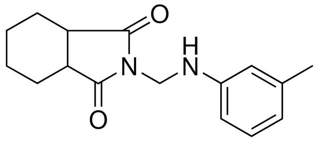 2-(M-TOLYLAMINO-METHYL)-HEXAHYDRO-ISOINDOLE-1,3-DIONE