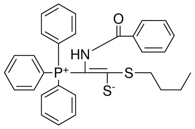 2-(BENZOYLAMINO)-1-(BUTYLSULFANYL)-2-(TRIPHENYLPHOSPHONIO)ETHYLENETHIOLATE