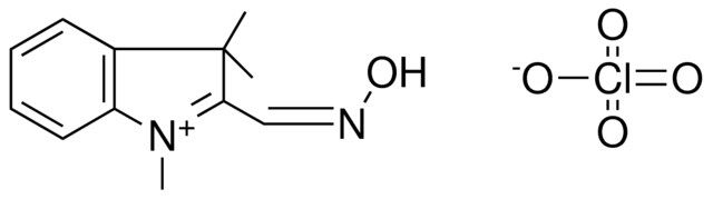 2-(HYDROXYIMINO-METHYL)-1,3,3-TRIMETHYL-3H-INDOLIUM, PERCHLORATE