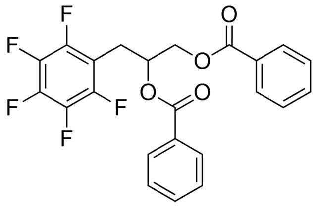 2-(BENZOYLOXY)-3-(2,3,4,5,6-PENTAFLUOROPHENYL)PROPYL BENZOATE