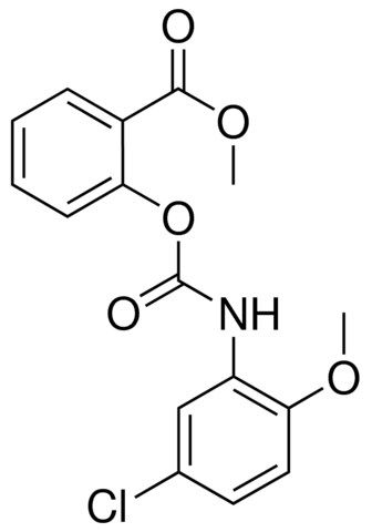 2-(METHOXYCARBONYL)PHENYL N-(5-CHLORO-2-METHOXYPHENYL)CARBAMATE