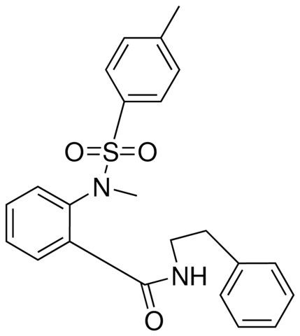 2-(N-METHYL-P-TOLUENESULFONAMIDO)-N-PHENETHYLBENZAMIDE