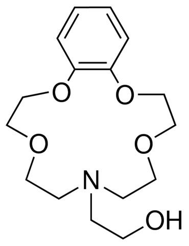 2-(OCTAHYDRO-5,8,14,17-TETRAOXA-11-AZA-BENZOCYCLOPENTADECEN-11-YL)-ETHANOL