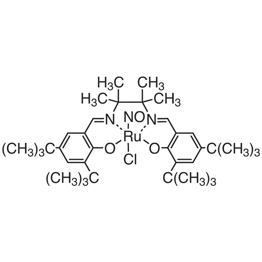 Chloronitrosyl[N,N'-bis(3,5-di-tert-butylsalicylidene)-1,1,2,2-tetramethylethylenediaminato]ruthenium(IV)