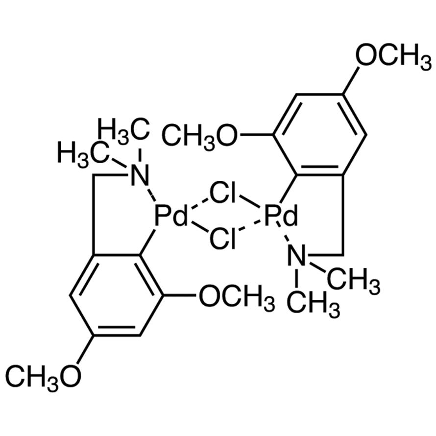 Di-μ-chlorobis[2-[(dimethylamino)methyl]-4,6-dimethoxyphenyl-C,N]dipalladium(II)