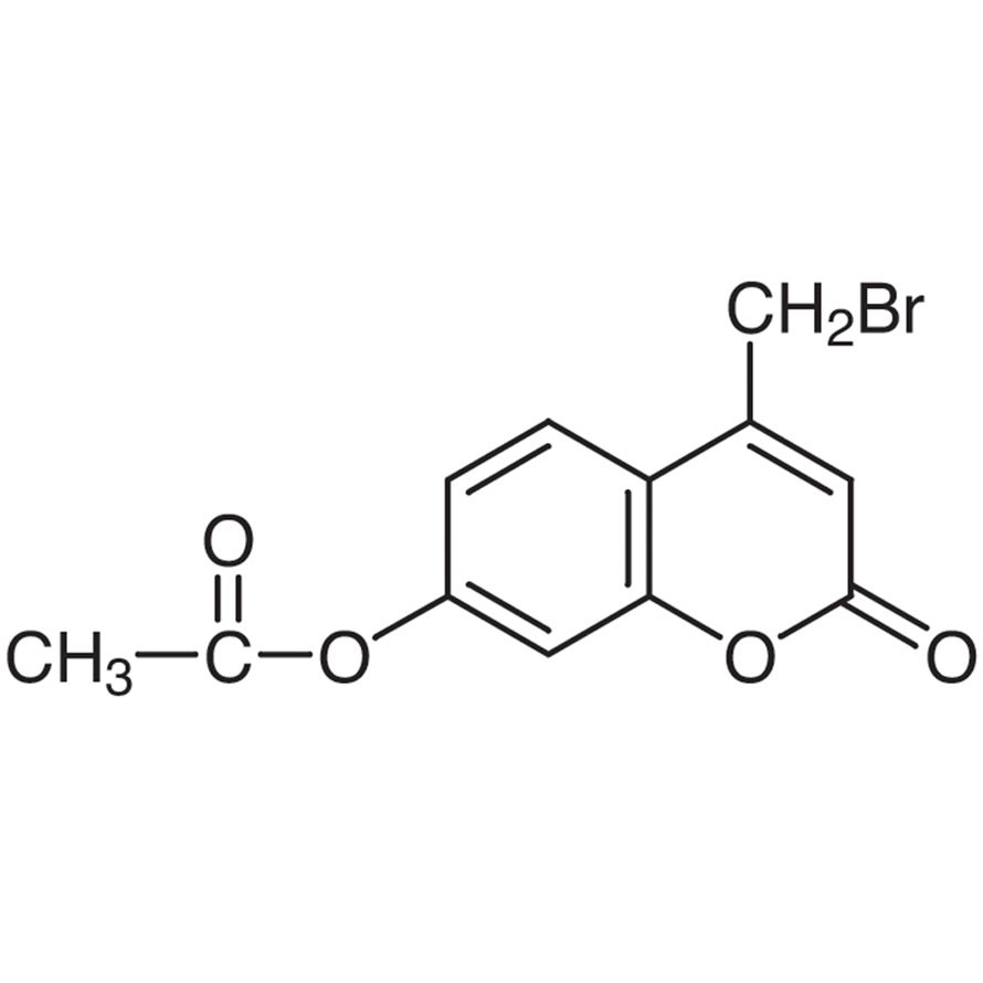 7-Acetoxy-4-bromomethylcoumarin [for HPLC Labeling]