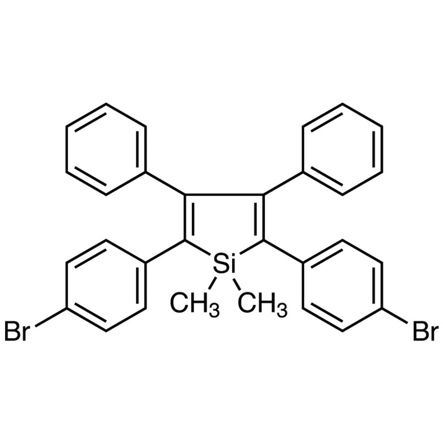 2,5-Bis(4-bromophenyl)-1,1-dimethyl-3,4-diphenylsilole