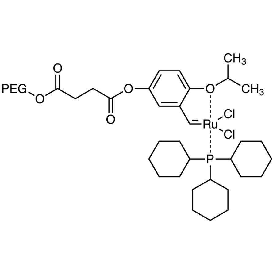 Polyethylene Glycol-bound Ruthenium Carbene Complex