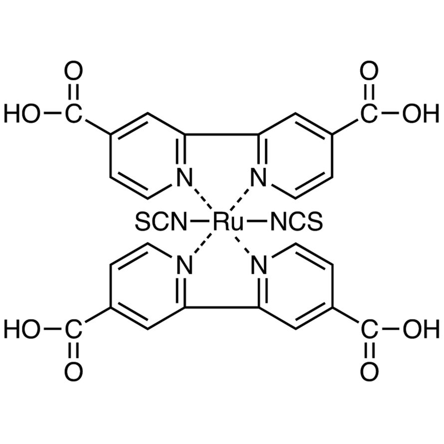 Bis(isothiocyanato)bis(2,2'-bipyridyl-4,4'-dicarboxylato)ruthenium(II)