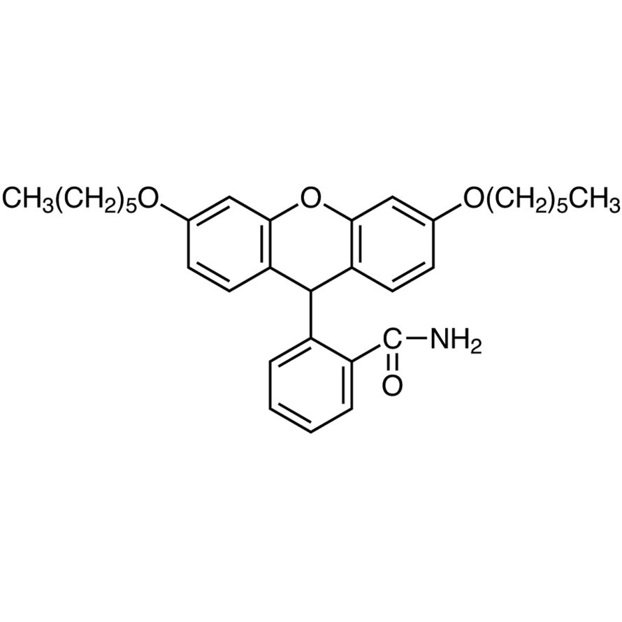 2-(3,6-Dihexyloxyxanthen-9-yl)benzamide