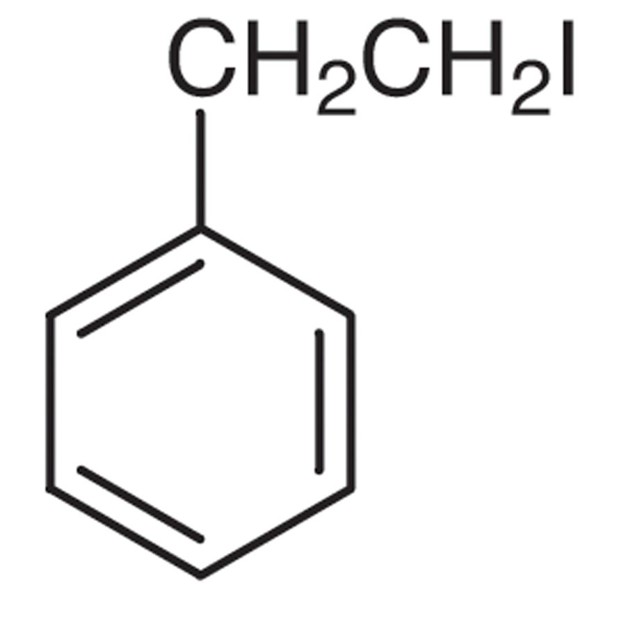 (2-Iodoethyl)benzene (stabilized with Copper chip)