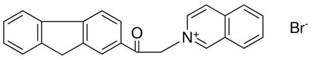 2-(2-(9H-FLUOREN-2-YL)-2-OXO-ETHYL)-ISOQUINOLINIUM, BROMIDE