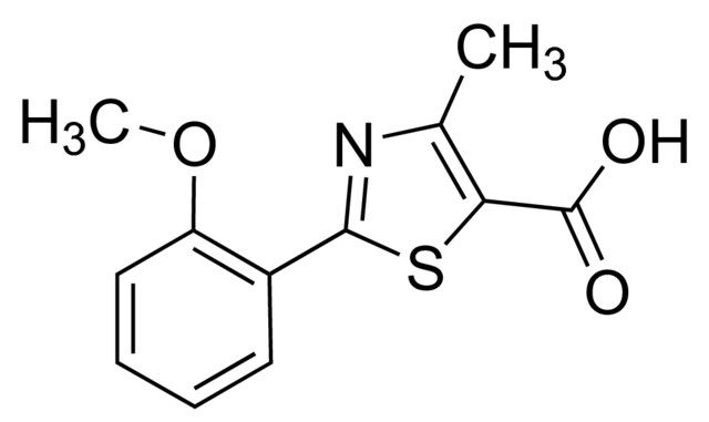 2-(2-Methoxyphenyl)-4-methyl-1,3-thiazole-5-carboxylic acid