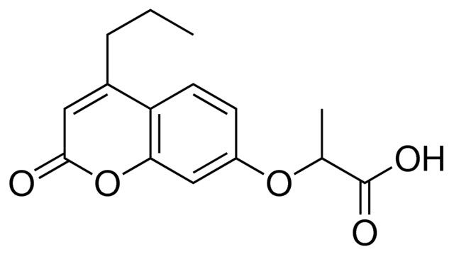 2-(2-OXO-4-PROPYL-2H-CHROMEN-7-YLOXY)-PROPIONIC ACID