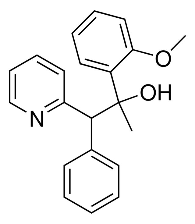 2-(2-Methoxyphenyl)-1-phenyl-1-(2-pyridinyl)-2-propanol