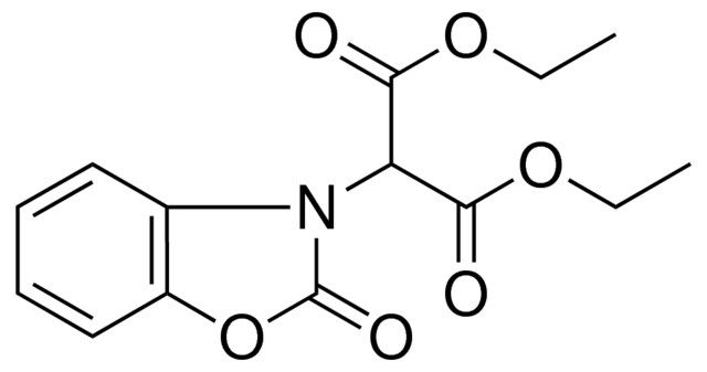 2-(2-OXO-BENZOOXAZOL-3-YL)-MALONIC ACID DIETHYL ESTER