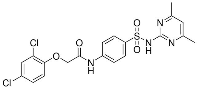 2-(2,4-DICHLORO-PHENOXY)-N-(4-(4,6-DIMETHYL-PYRIMIDIN-2-YLSULFAMOYL)PH)ACETAMIDE