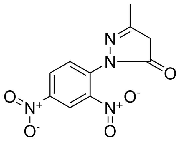 2-(2,4-DINITROPHENYL)-5-METHYL-2,4-DIHYDRO-3H-PYRAZOL-3-ONE