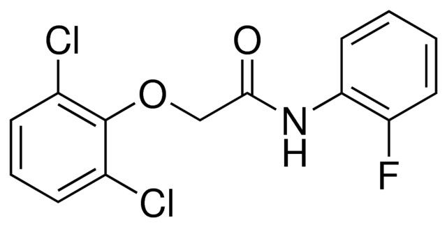 2-(2,6-DICHLOROPHENOXY)-N-(2-FLUOROPHENYL)ACETAMIDE