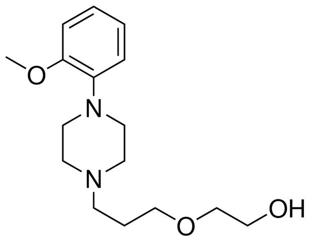 2-(3-(4-(2-METHOXYPHENYL)PIPERAZINO)PROPOXY)ETHANOL