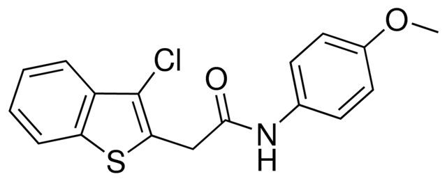 2-(3-CHLORO-1-BENZOTHIEN-2-YL)-N-(4-METHOXYPHENYL)ACETAMIDE