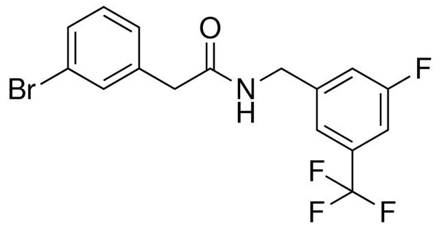 2-(3-BROMO-PHENYL)-N-(3-FLUORO-5-TRIFLUOROMETHYL-BENZYL)-ACETAMIDE